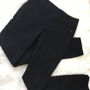 Vigoss Black Jeggings Glitter Butterfly Pockets